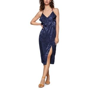 NWT BCBGeneration Leaf Sheath Halter Dress Size 0